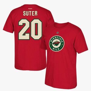 ❄️Reebok NHL Minnesota Wild Ryan Suter Short Sleeve T-Shirt M